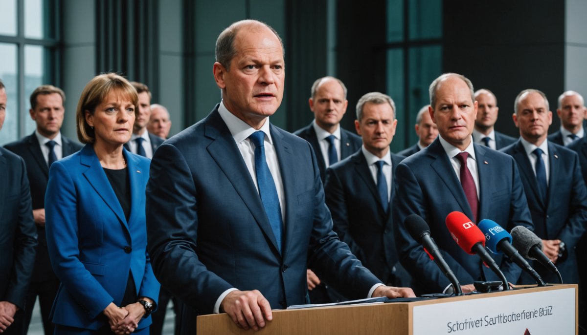 découvrez comment le chancelier allemand olaf scholz gère les critiques internes au sein de son parti, le spd, et quelles en sont les implications pour la politique allemande. analyse des tensions et des défis auxquels fait face le leader dans un contexte politique complexe.